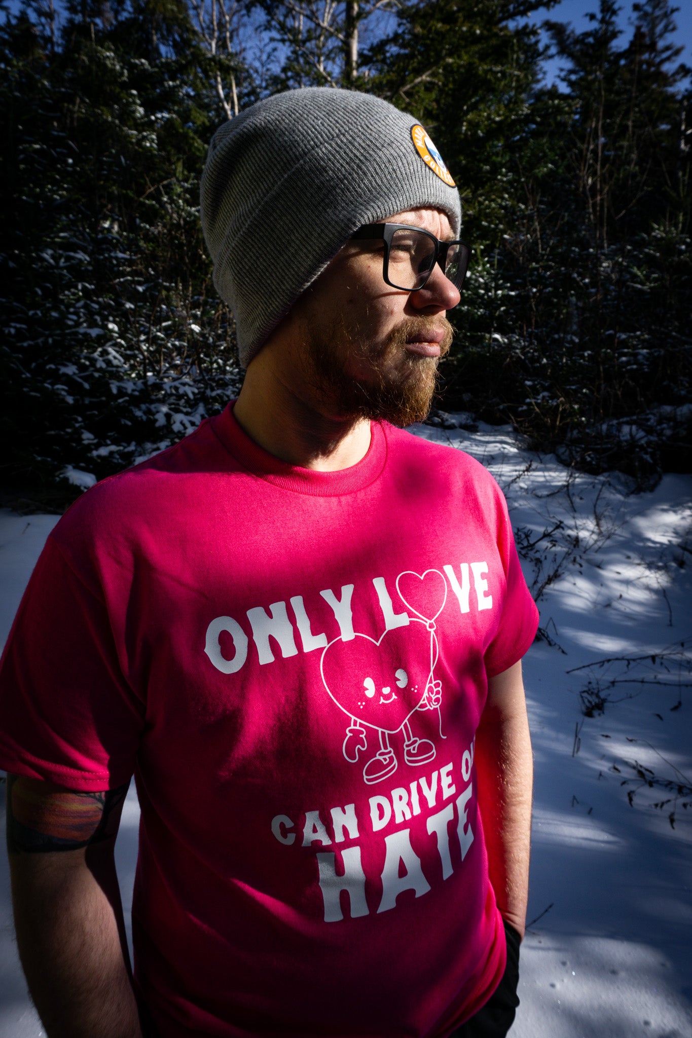 Only Love Can Drive Out Hate - Everyday Tee