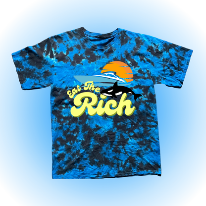 Eat The Rich - Tie Dye Tee