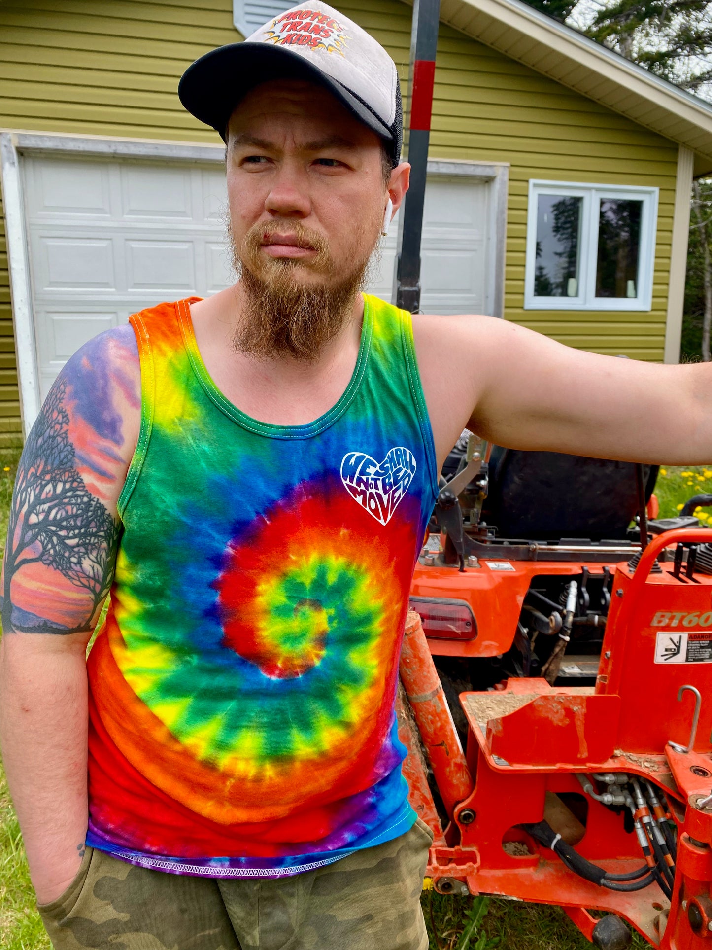 We Shall Not Be Moved - Tie Dye Tank