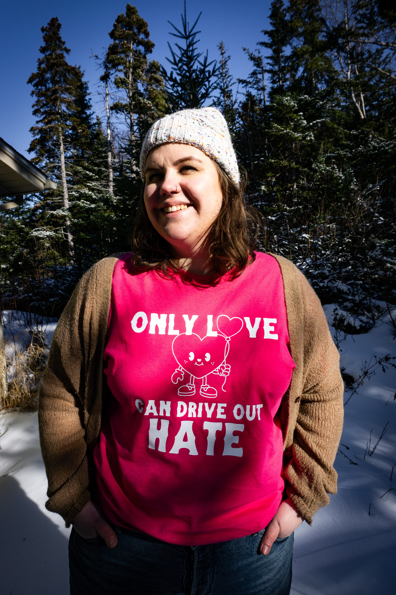 Only Love Can Drive Out Hate - Everyday Tee